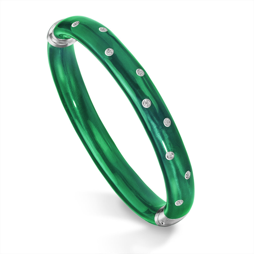 SOHO Emerald Enamel Bracelet