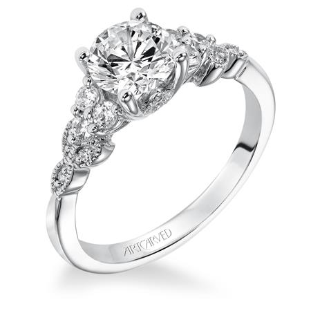ArtCarved "Adeline" Engagement Ring