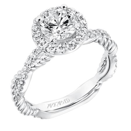 ArtCarved "Isobel" Engagement Ring