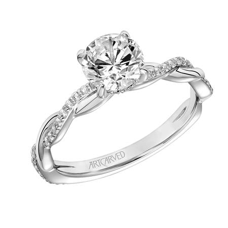 ArtCarved "Cassidy" Engagement Ring