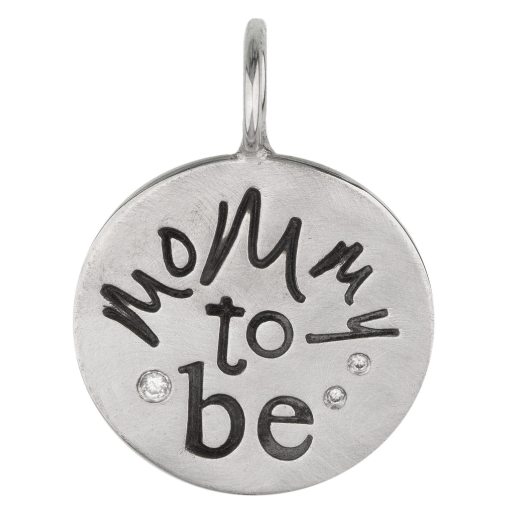 Mommy to Be Round Charm