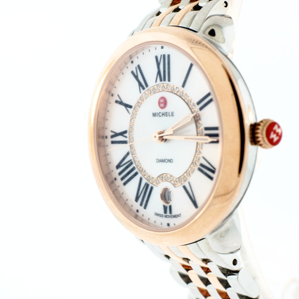 Serein 16 Two-Tone Rose Gold, Diamond Dial Watch
