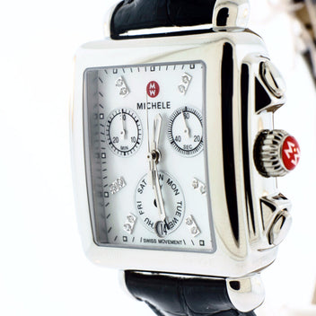 Michele watch leather band new arrivals