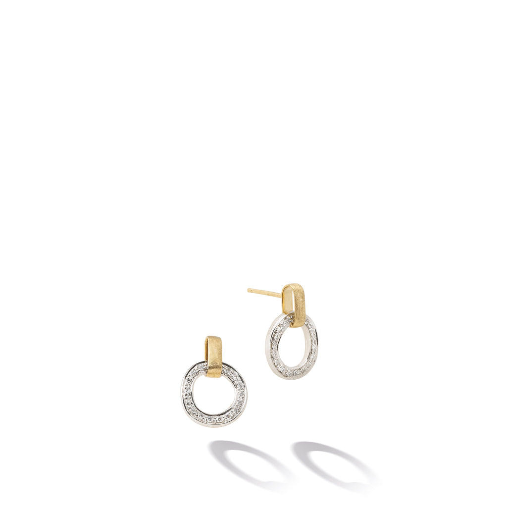 Marco Bicego Jaipur Gold Diamond Earrings