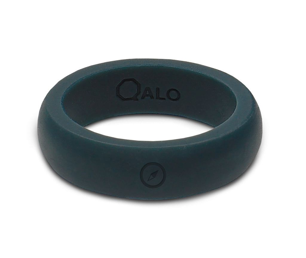 Women's Outdoors Slate Grey Silicone Ring