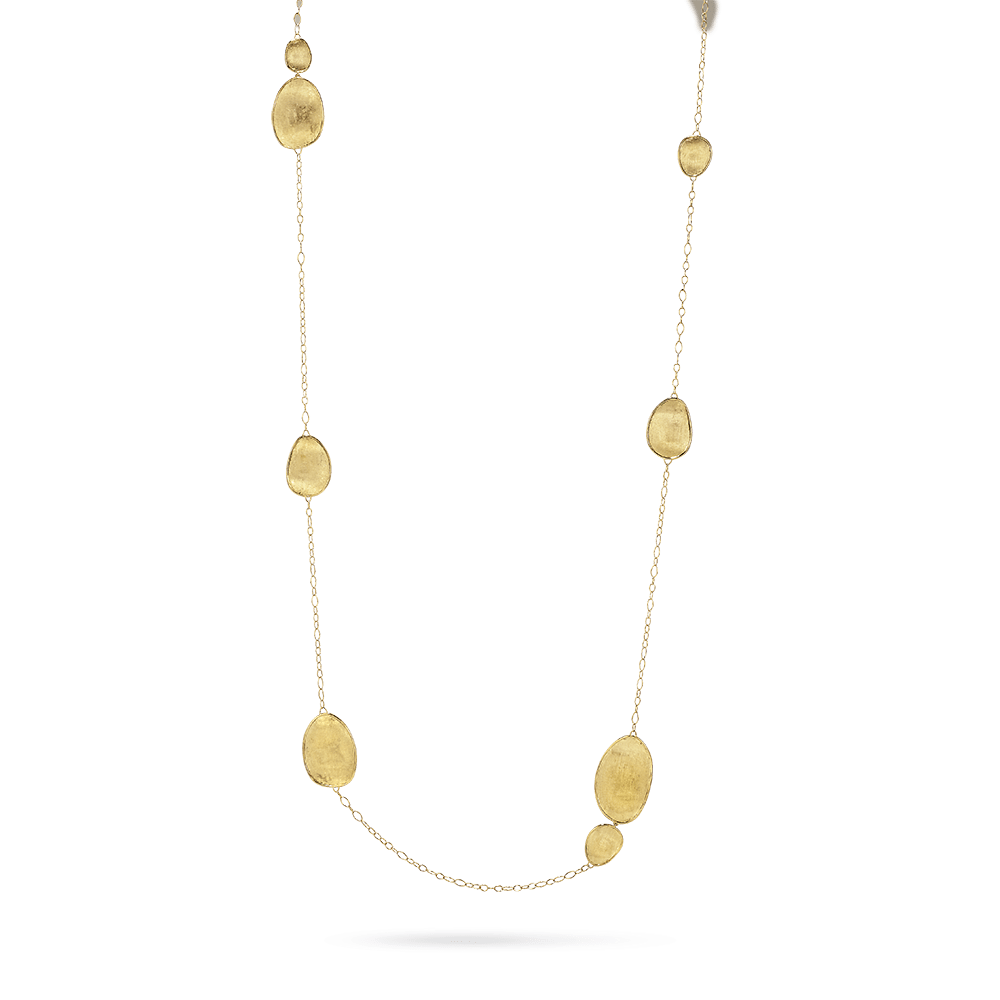 Marco Bicego 18K Yellow Gold Lunaria Necklace Long