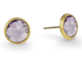 Marco Bicego Yellow Gold Earrings with Amethyst