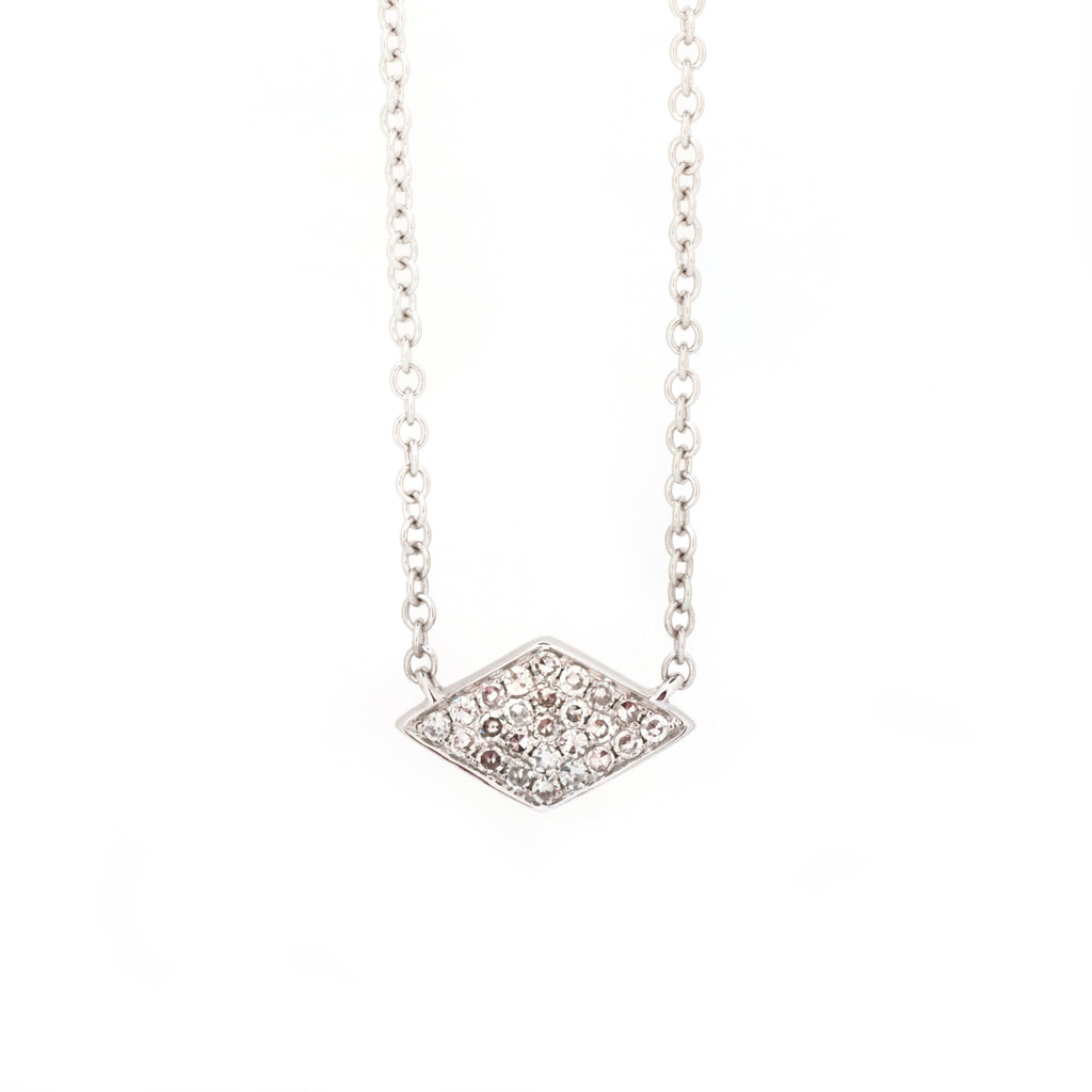 Authentic Gem Imports Kite Pave Diamond Necklace