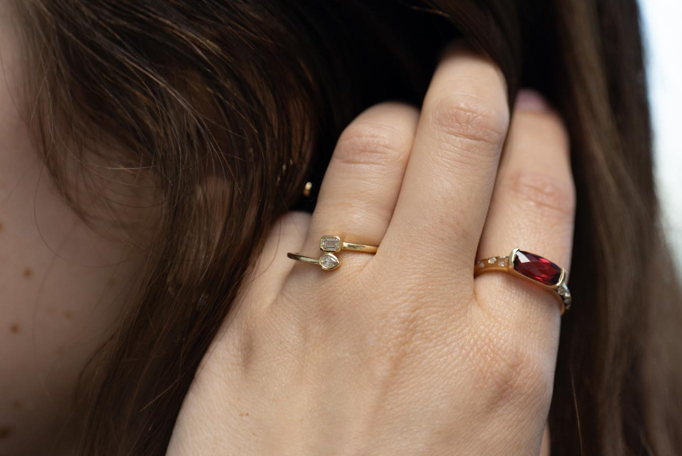 Authentic Gem Imports rings
